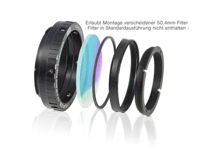 Baader Zero-Tolerance Protective Canon DSLR T-Ring T-2/M48 and 2" - 2958550C