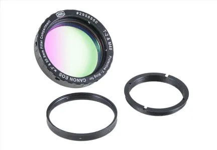 Baader Zero-Tolerance Protective Canon DSLR T-Ring T-2/M48 and 2" - 2958550C