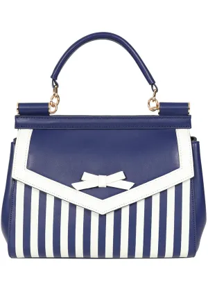 Banned Ravello Stripe Bag Navy