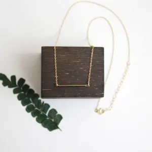 Bar Necklace - Long