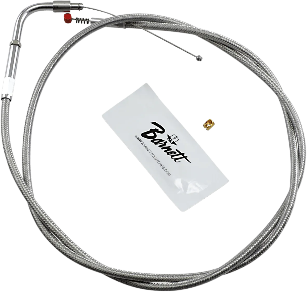 Barnett 102-30-40016-06 Stainless Clear-Coated Idle Cable ( 6in.)