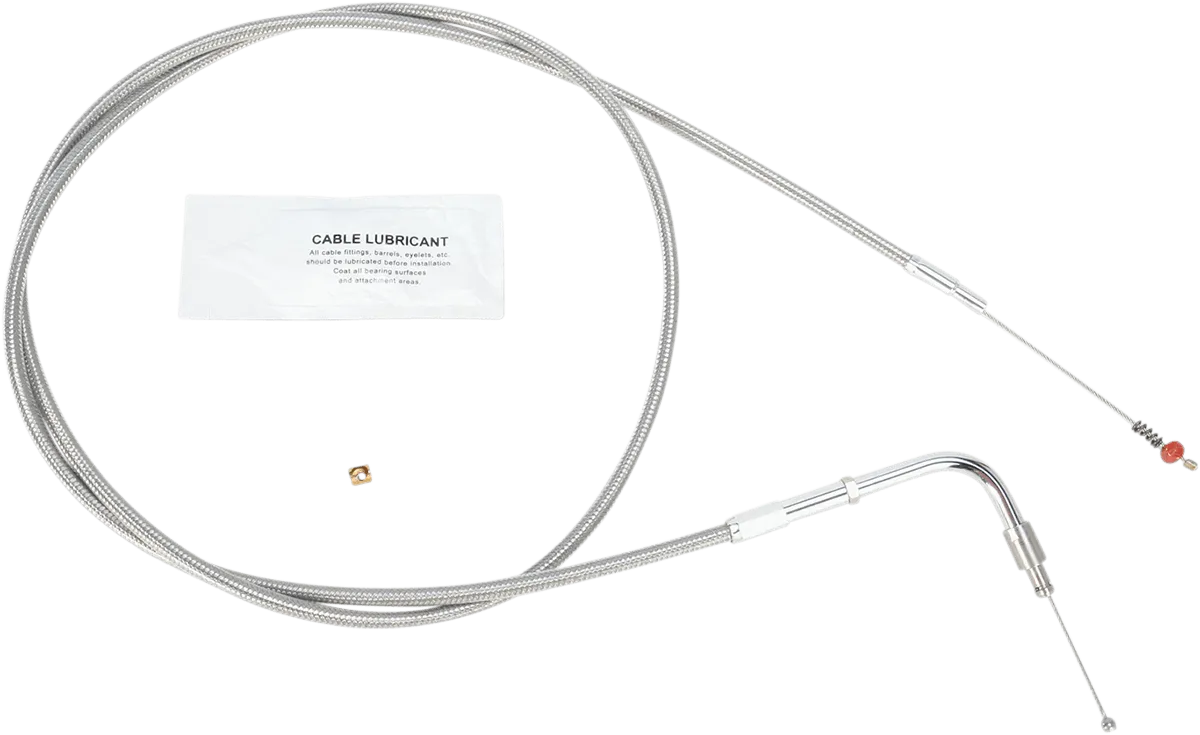 Barnett 102-30-40016-10 Stainless Clear-Coated Idle Cable ( 10in.)