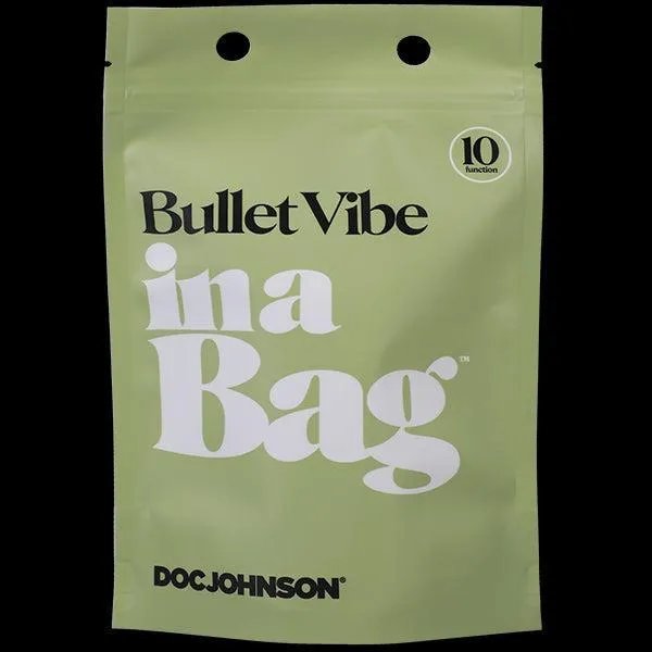 Beginner Classic Black Silicone Bullet Vibrator In a Bag
