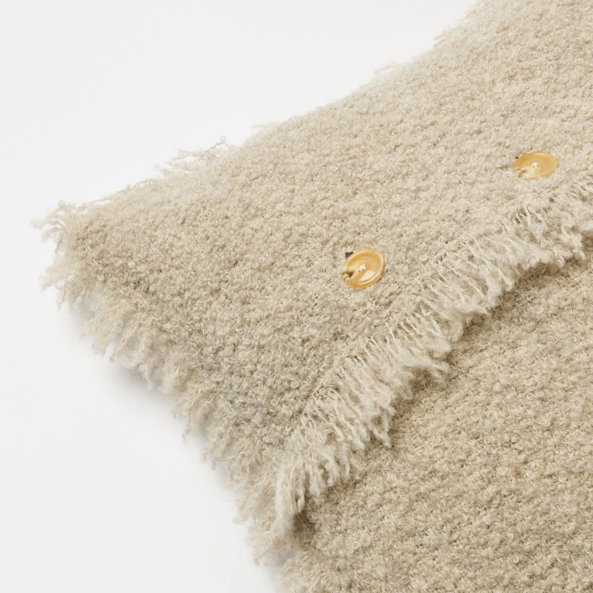 Beige Cushion Square