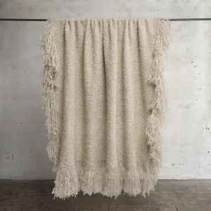 Beige Throw