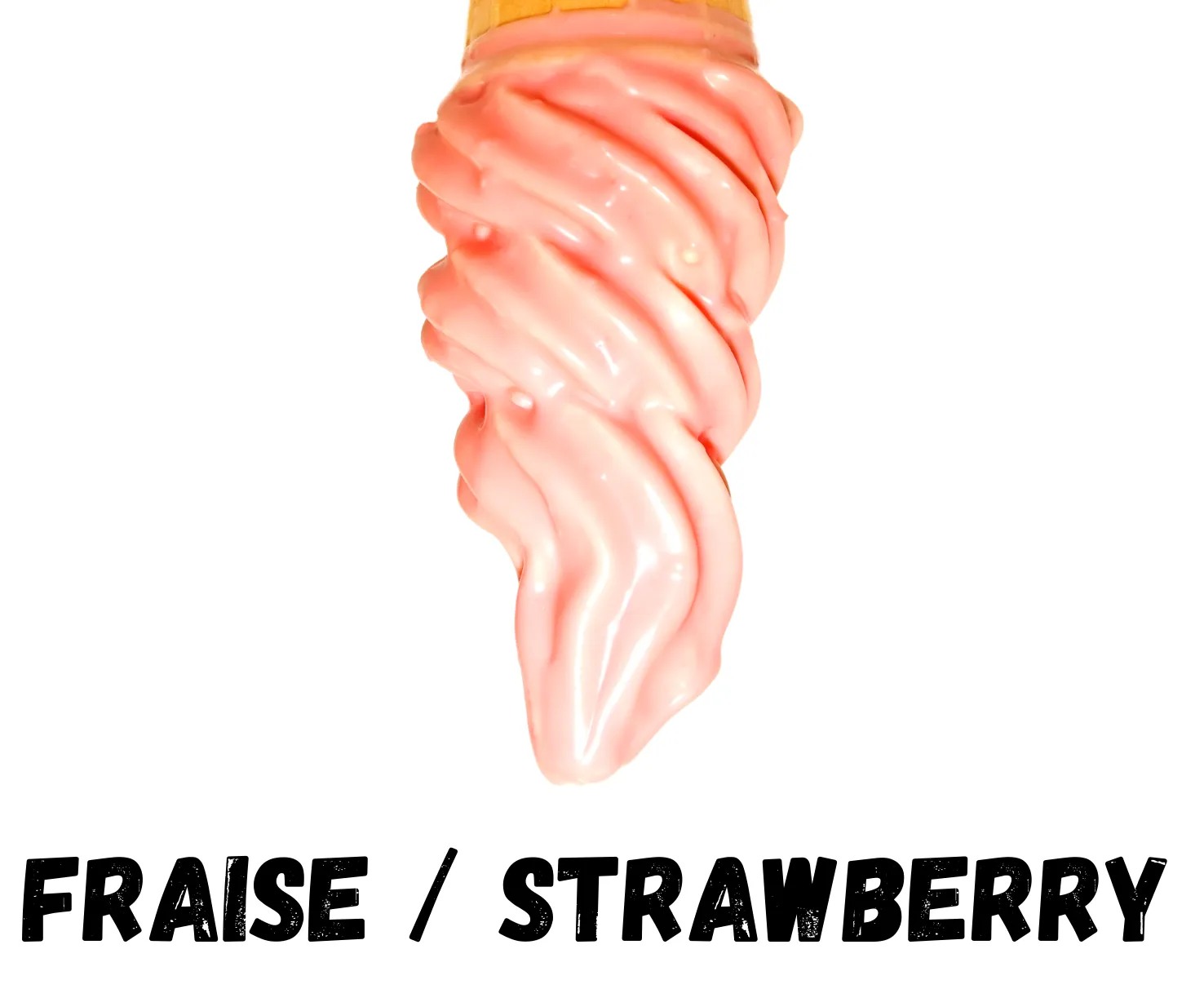 Belgian Strawberry Cone Dip - Case of 6 x 1KG - Canadian Distribution
