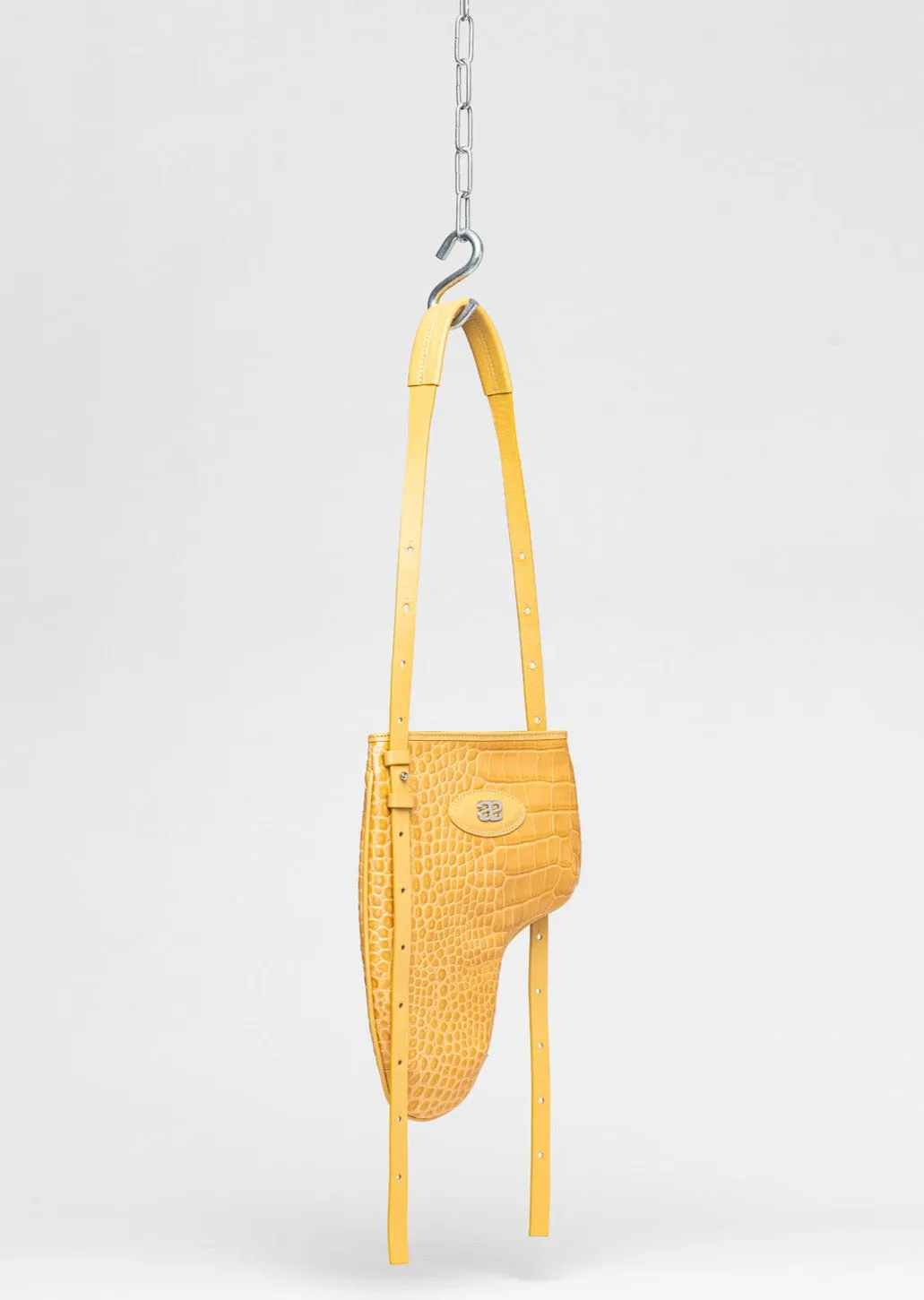 Bellatrix - Beige Embossed Croco