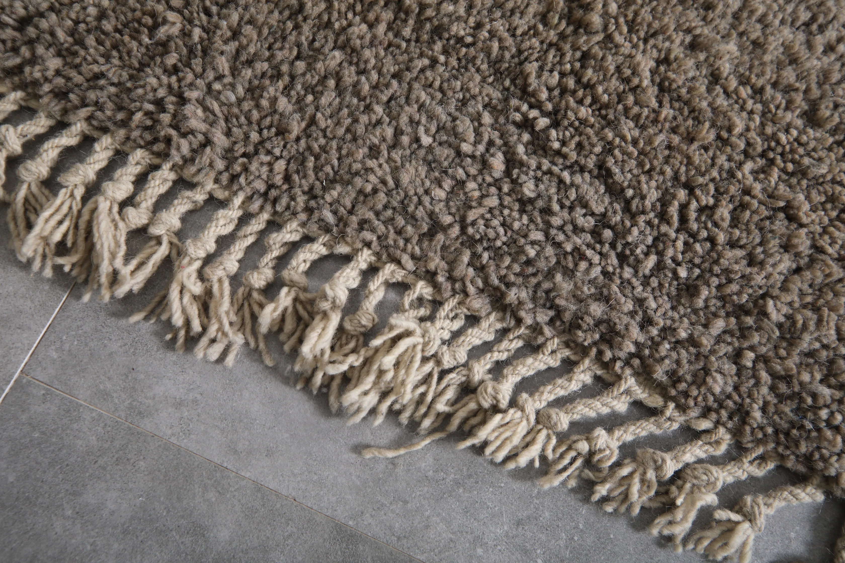Beni Ourain Rug - 7.5 x 9.6 Feet | Handmade Moroccan Wool