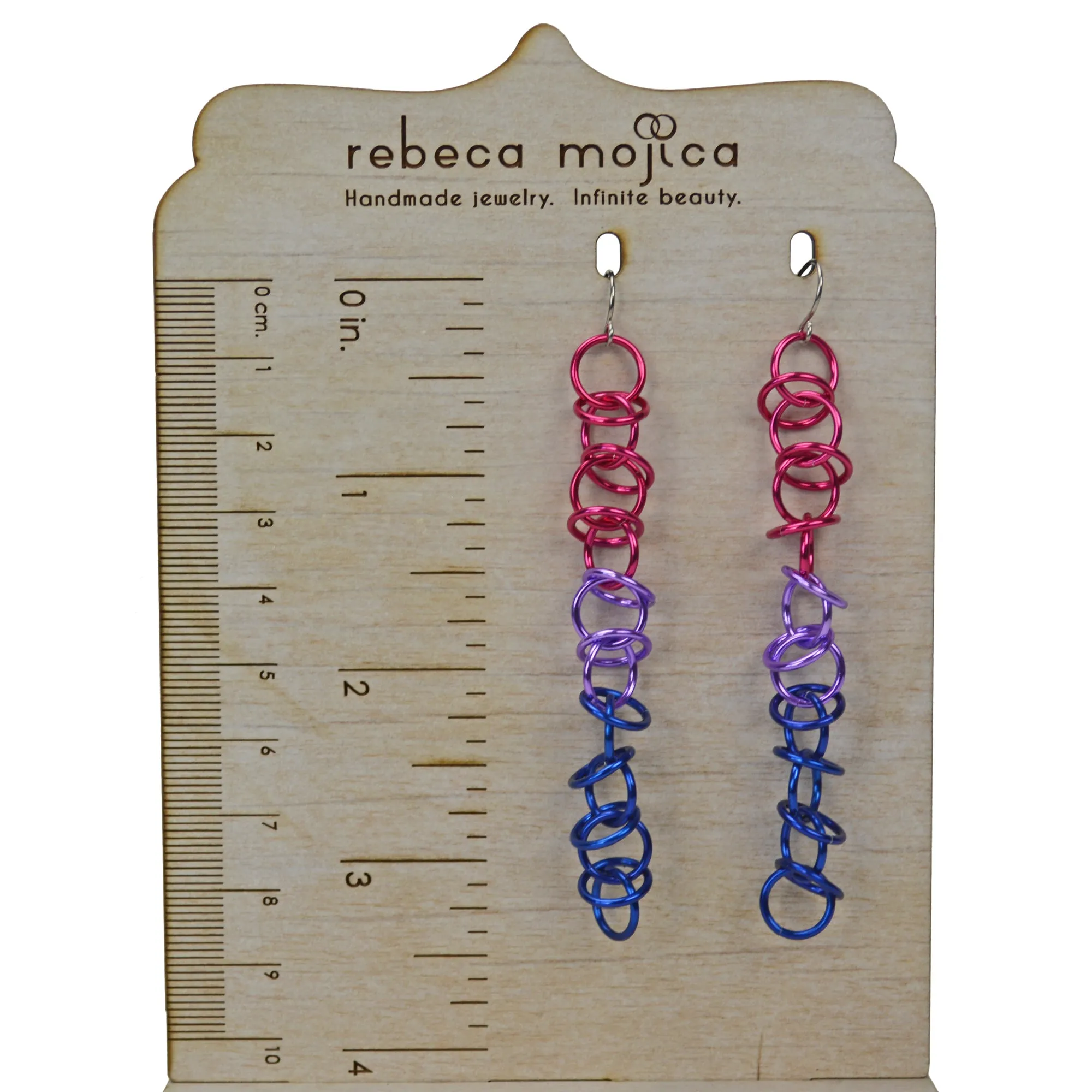 Bisexual Pride - Orbital Earrings