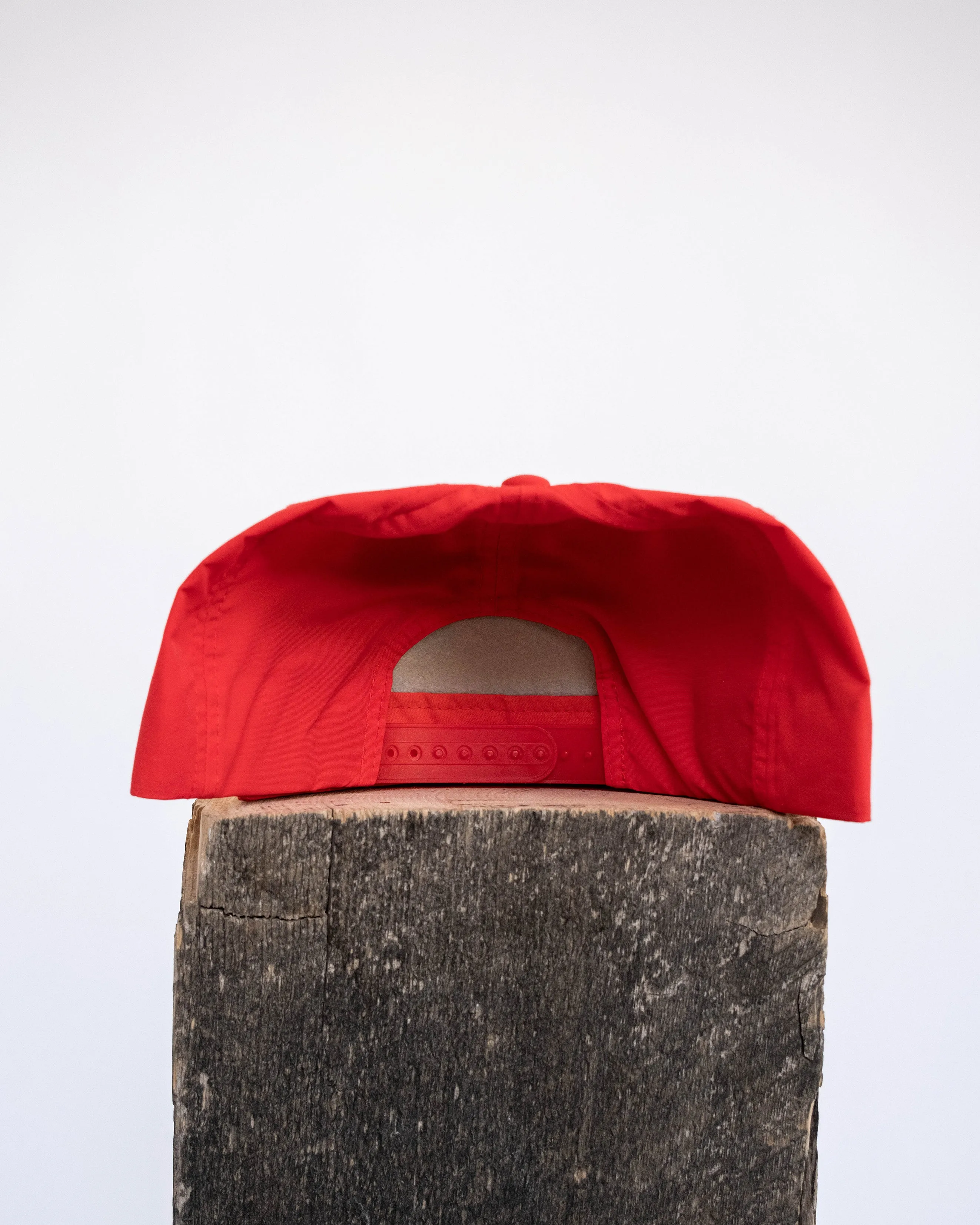 Bison Snapback Red