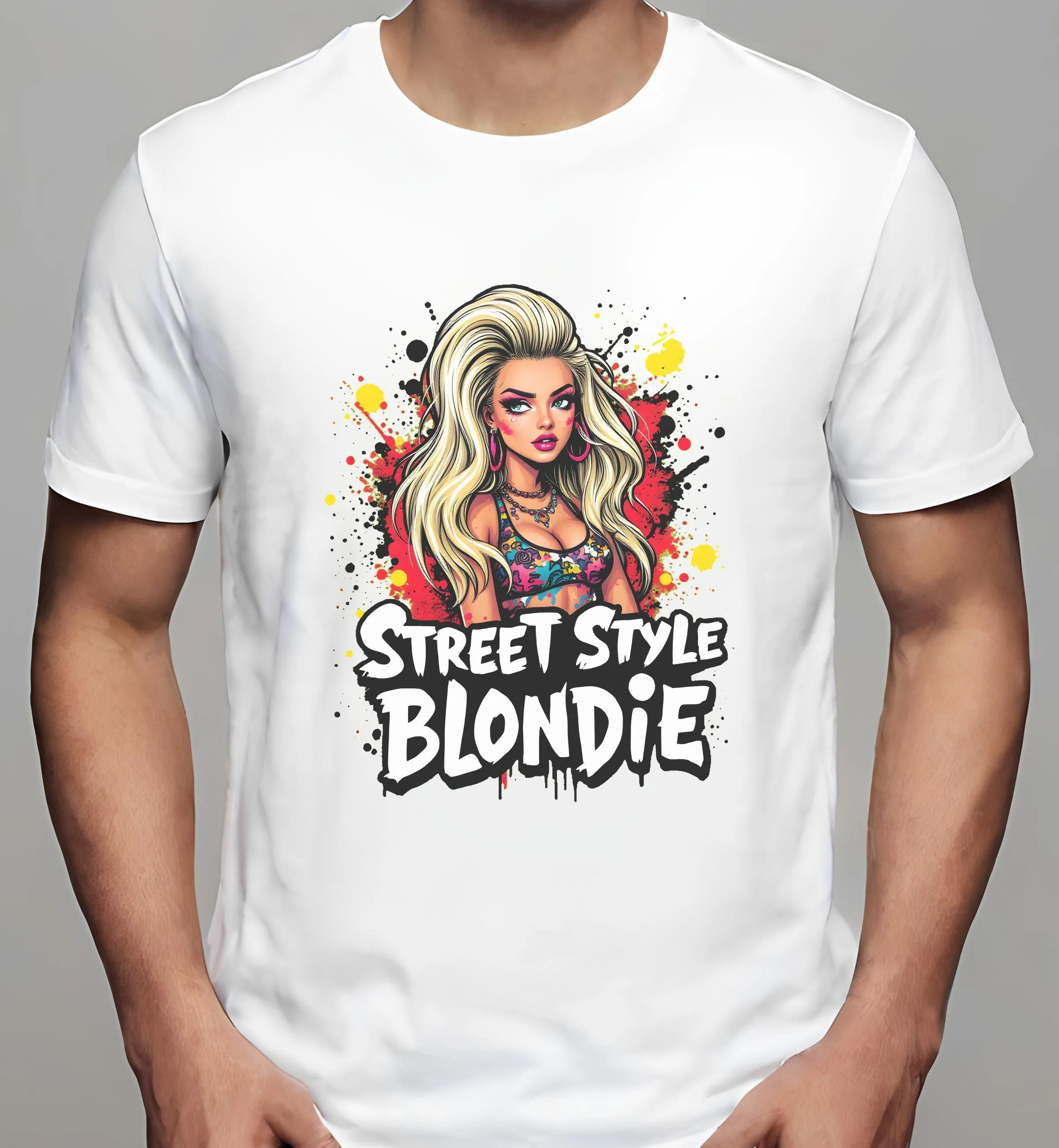 blondie t shirt: Street Style Blondie | Classic T-Shirt (Unisex)