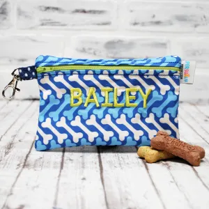 Blue Bones Personalized Reusable Food Bag
