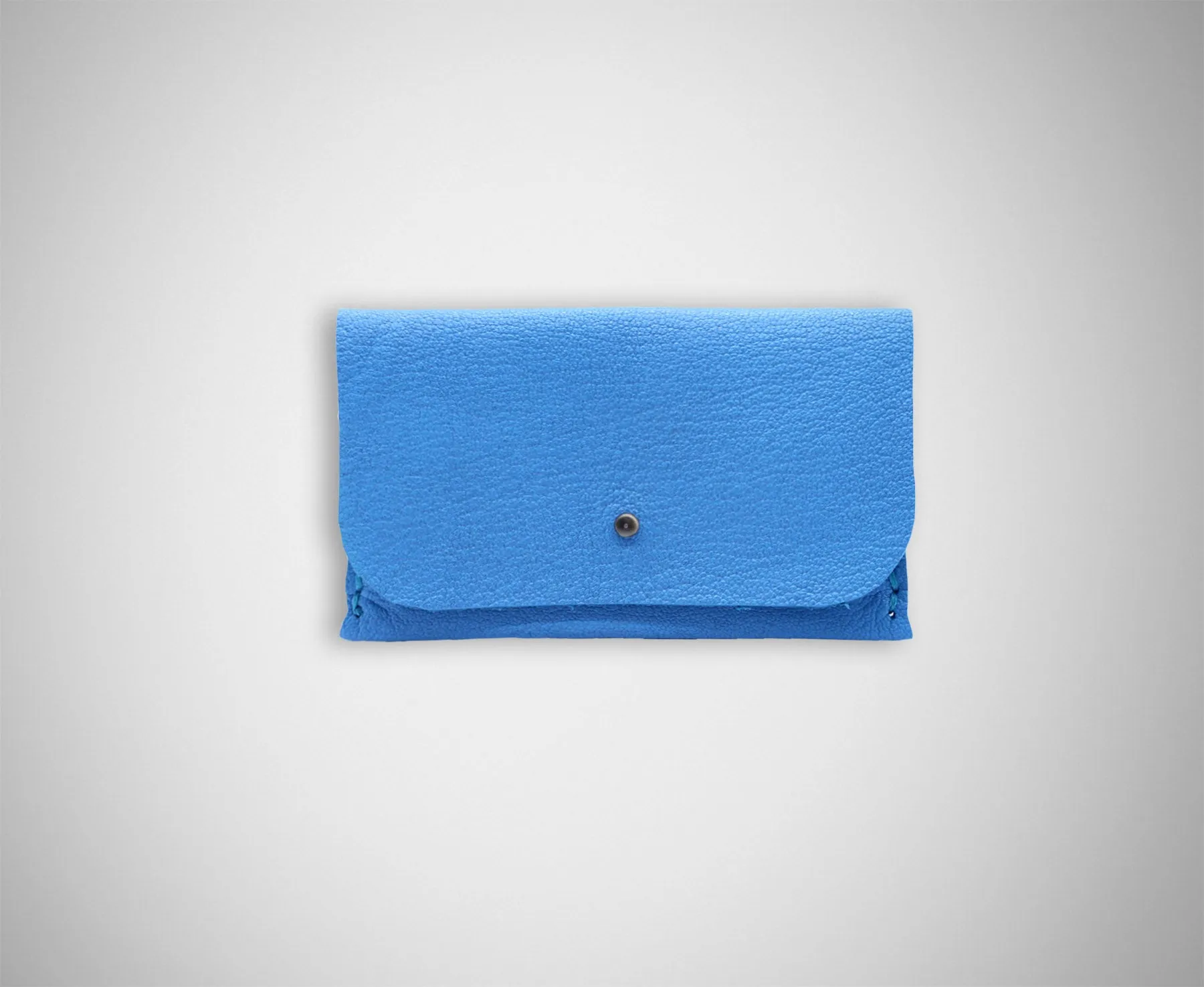Blue Minimalist Card Case