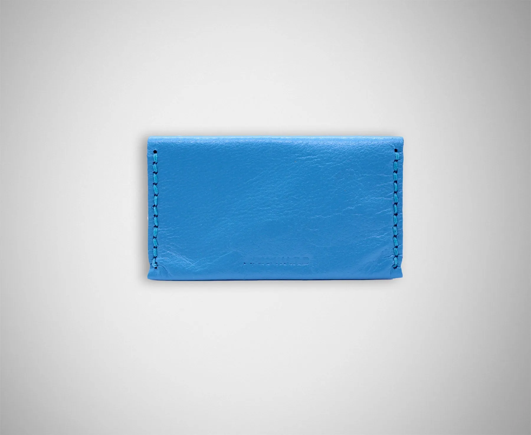 Blue Minimalist Card Case