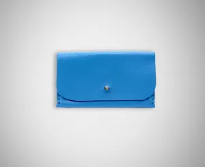 Blue Minimalist Card Case