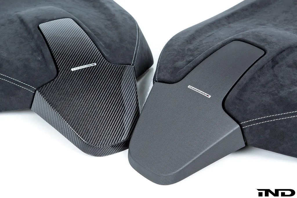 BMW M Performance Coupe / Convertible Carbon and Alcantara Seat Back Set