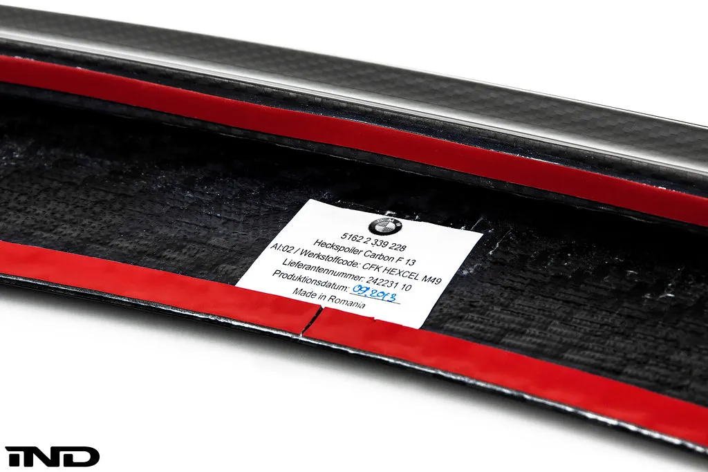BMW M Performance F06 / F13 M6 Carbon Fiber Trunk Spoiler