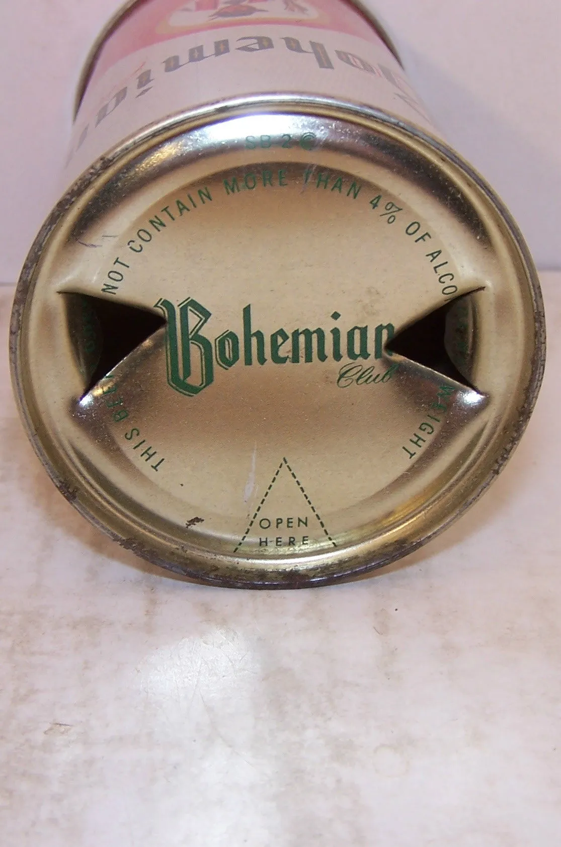 Bohemian Club Beer, USBC 40-31, Grade 1 to 1/1  Sold 5/3/15