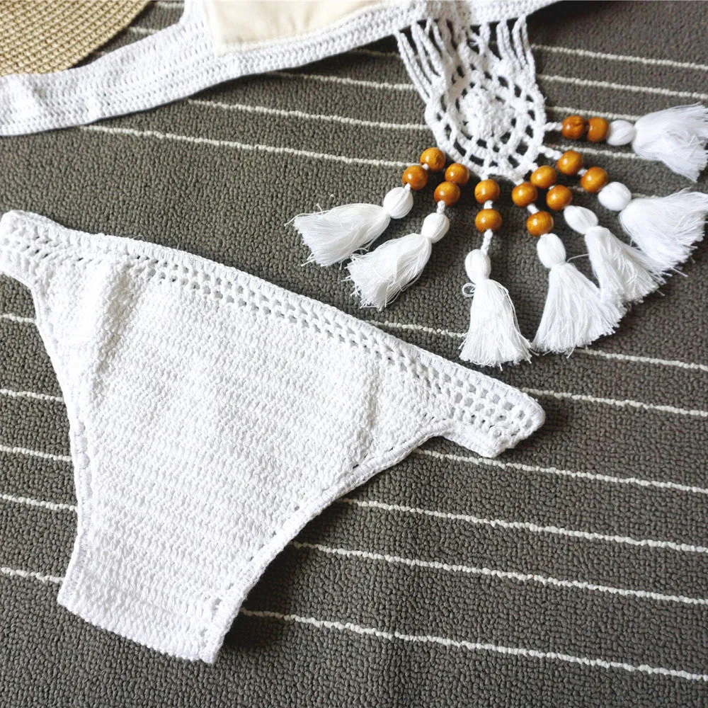 Bohemian Crochet Bikini Set