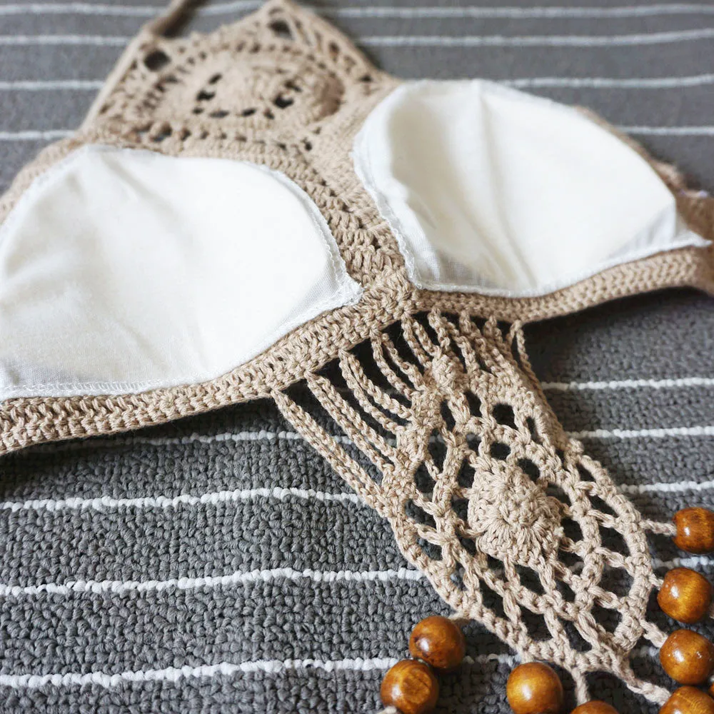 Bohemian Crochet Bikini Set