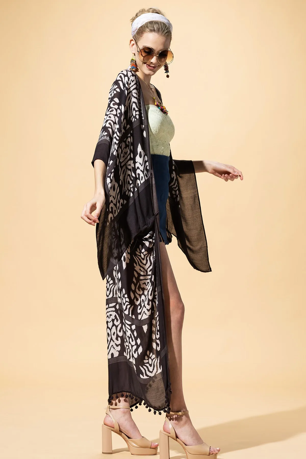 Bohemian Damask Kimono