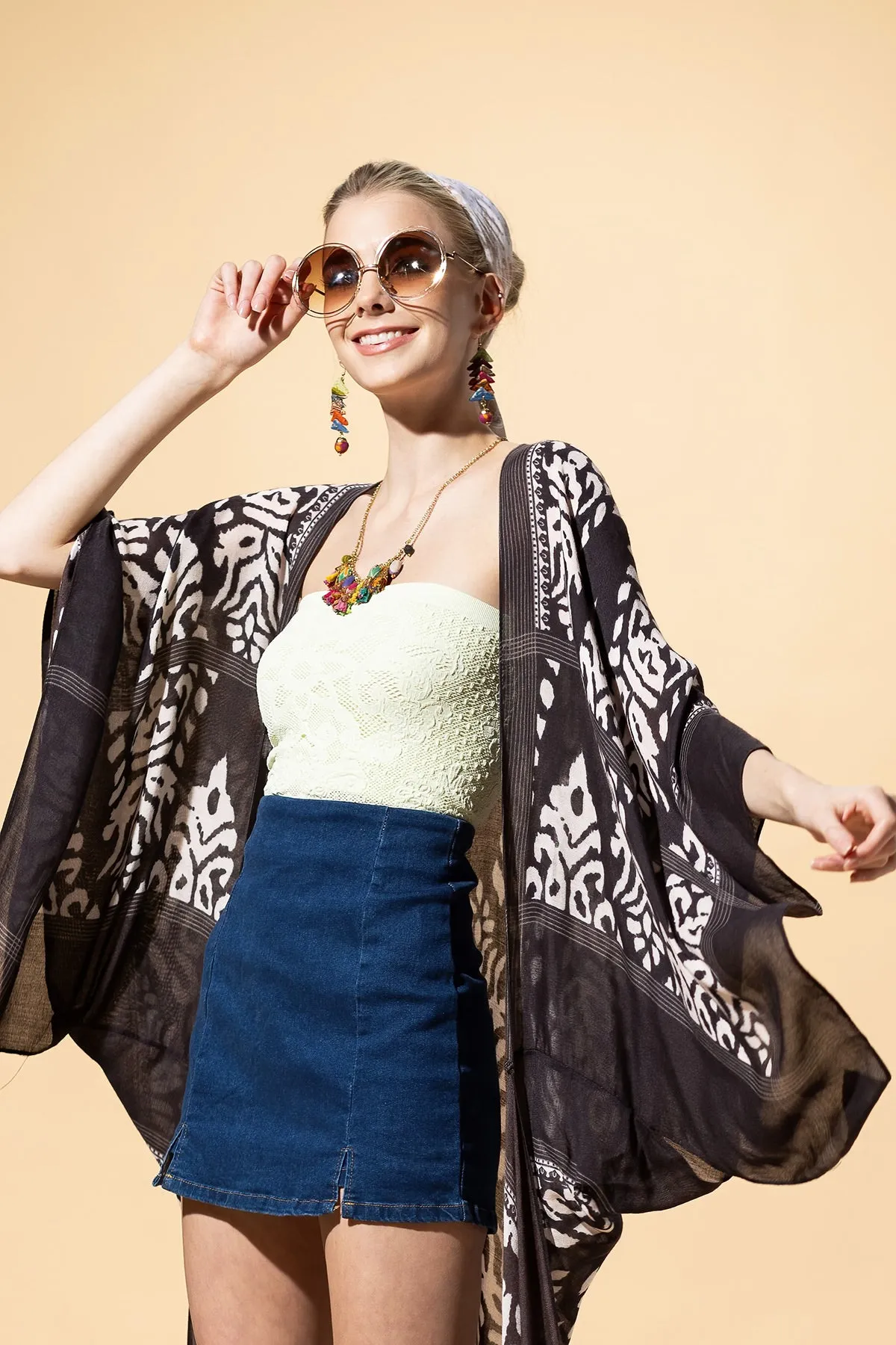 Bohemian Damask Kimono
