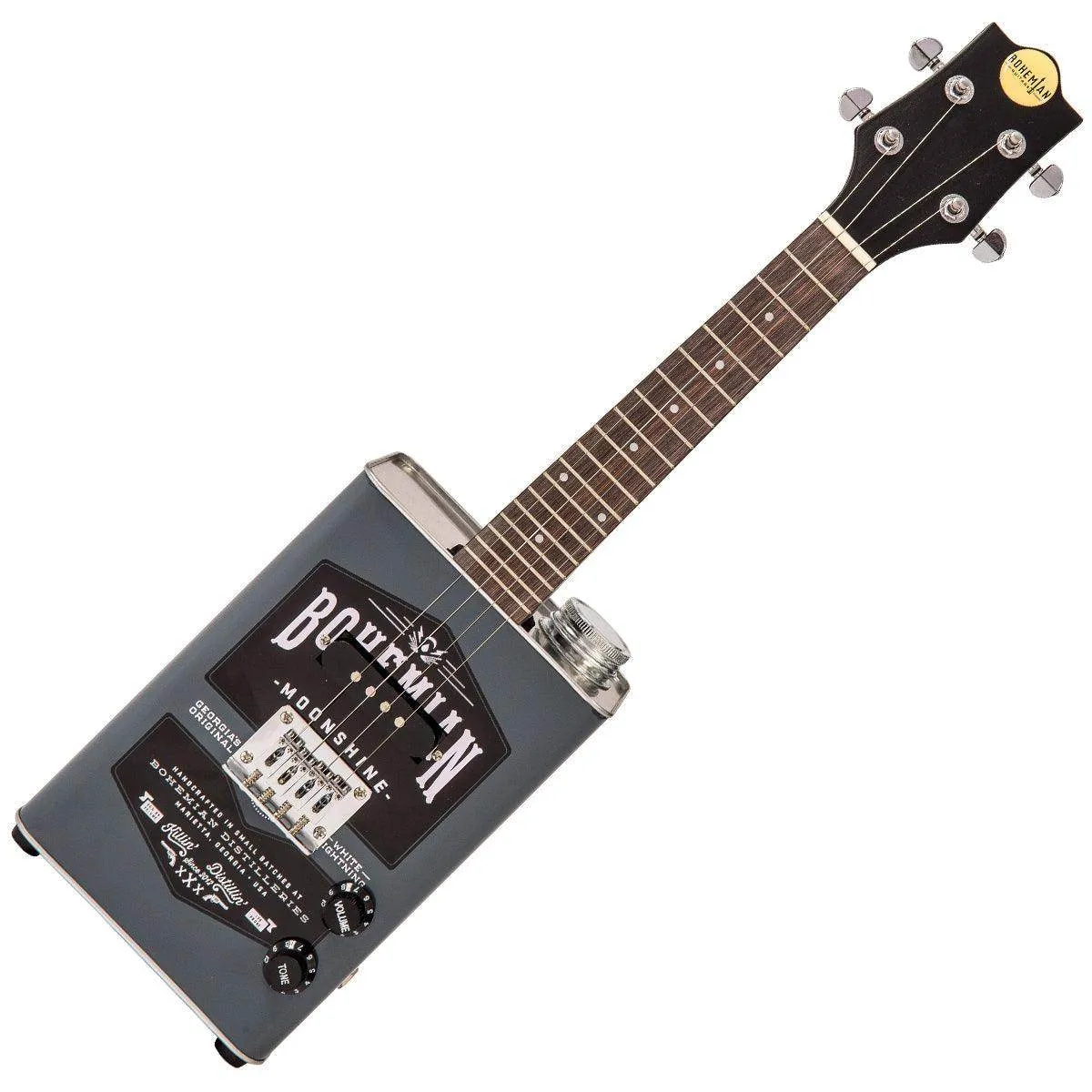 Bohemian Oil Can Ukulele ~ Moonshine