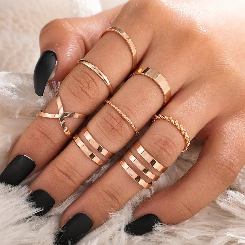 Bohemian Ring Set