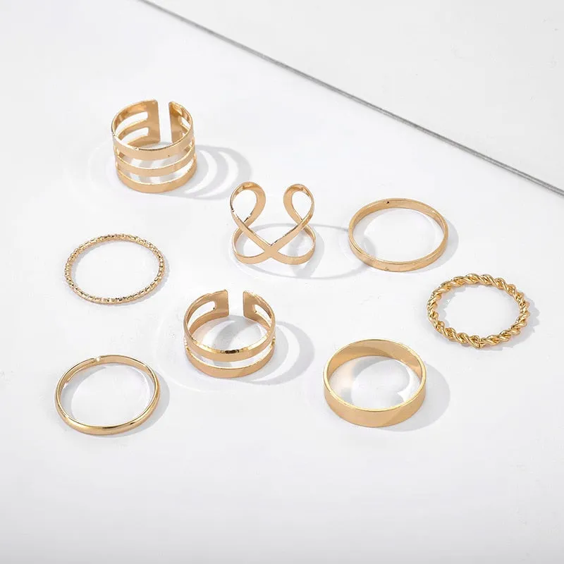 Bohemian Ring Set