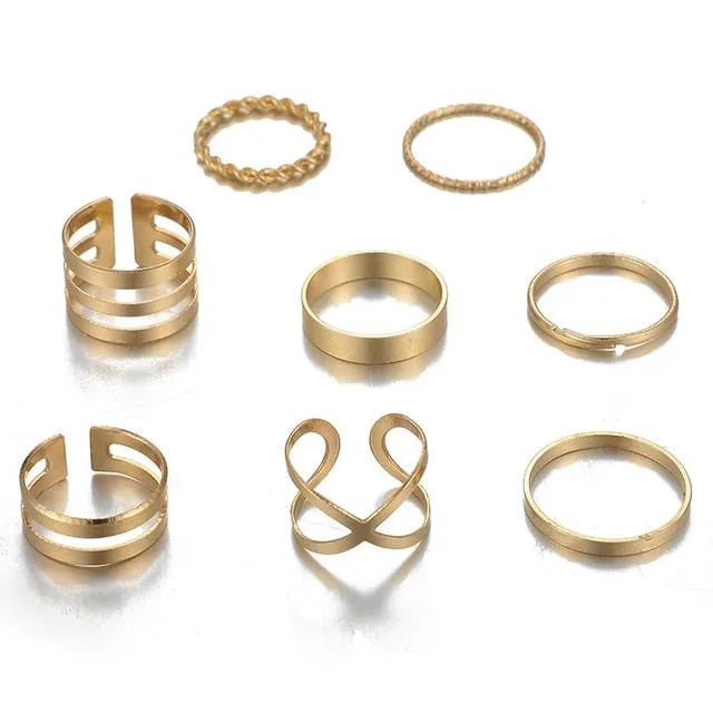 Bohemian Ring Set