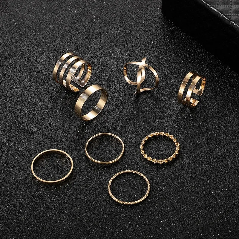 Bohemian Ring Set