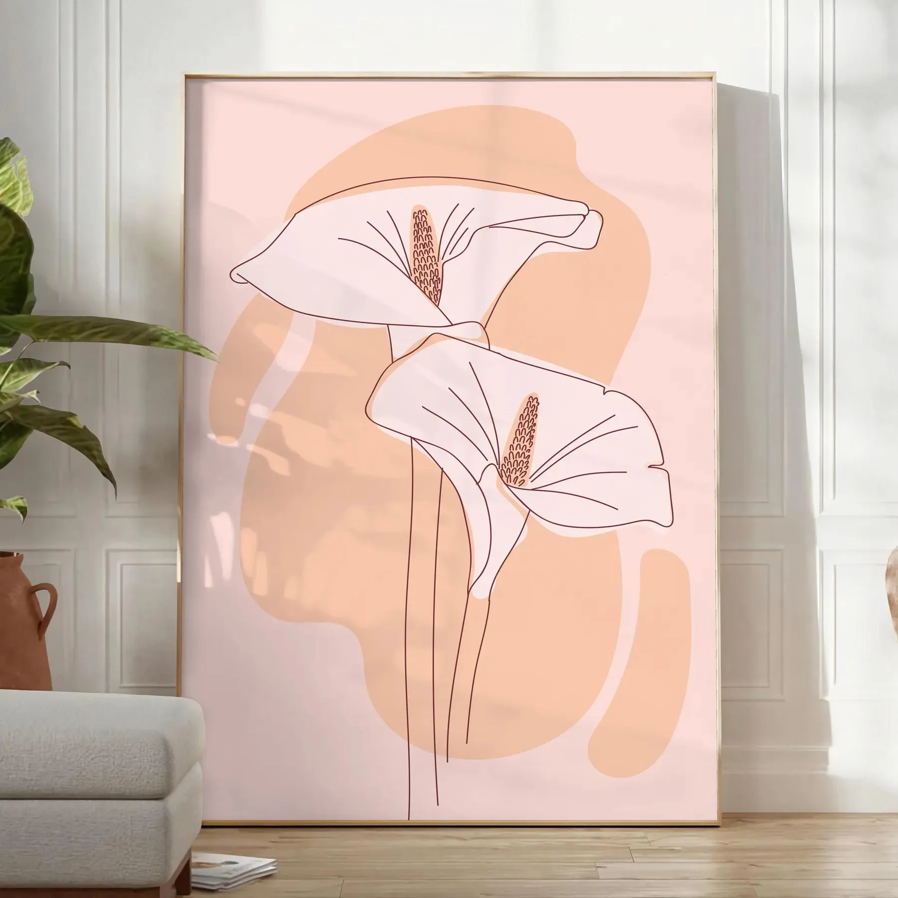 Boho Abstract Print Bohemian 23