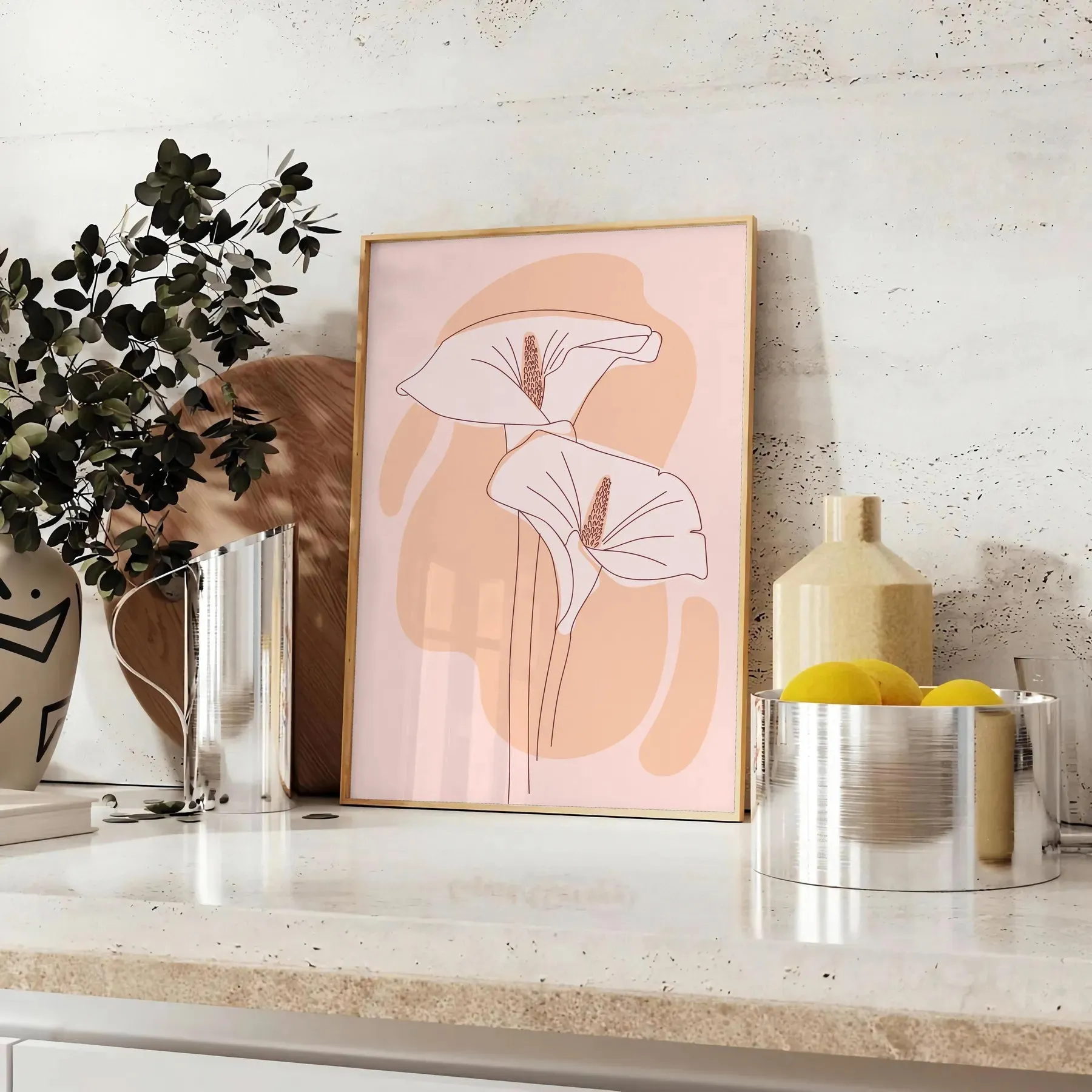 Boho Abstract Print Bohemian 23