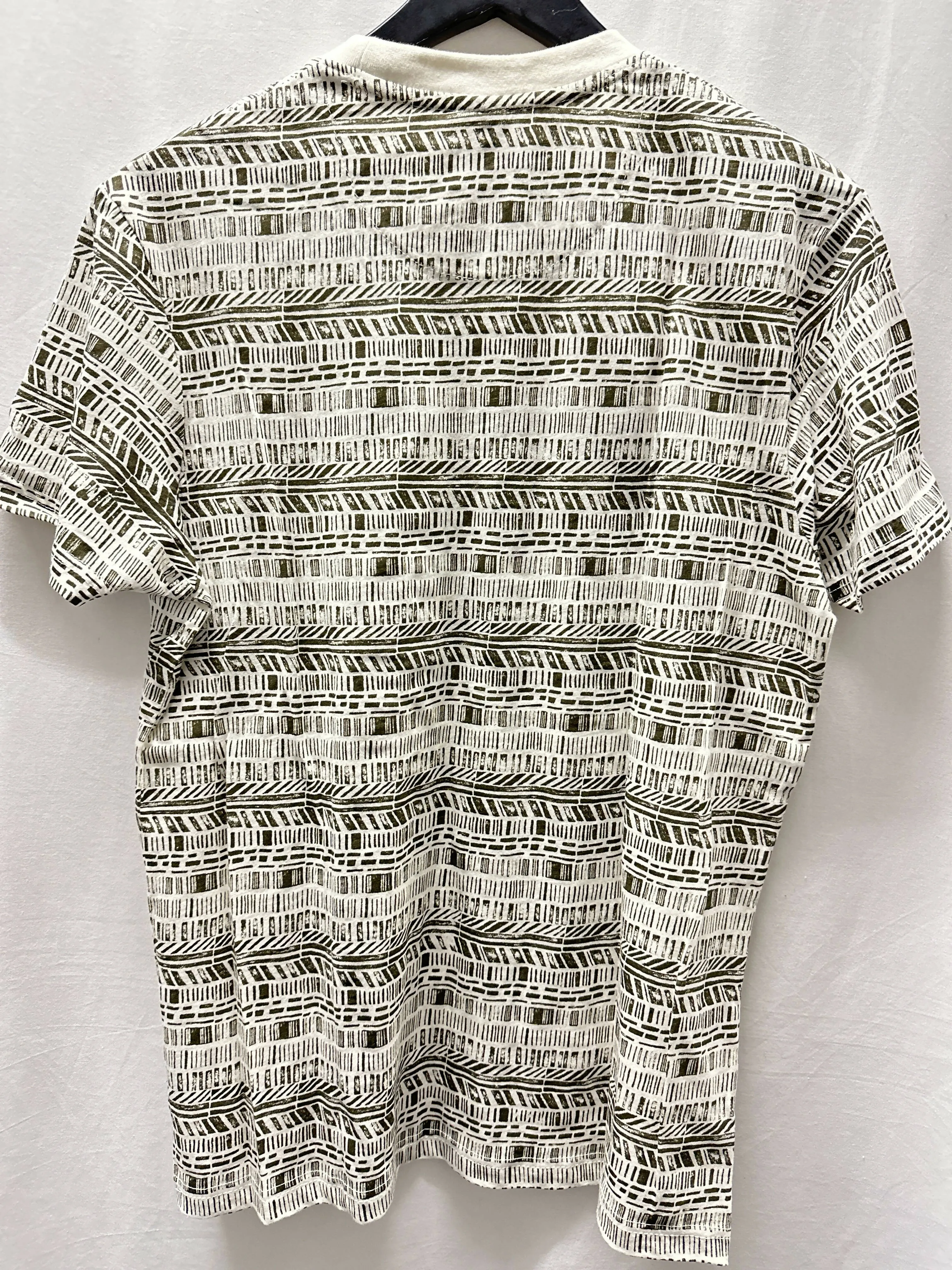 Boho Style T-Shirt Grün weiss Bohemian