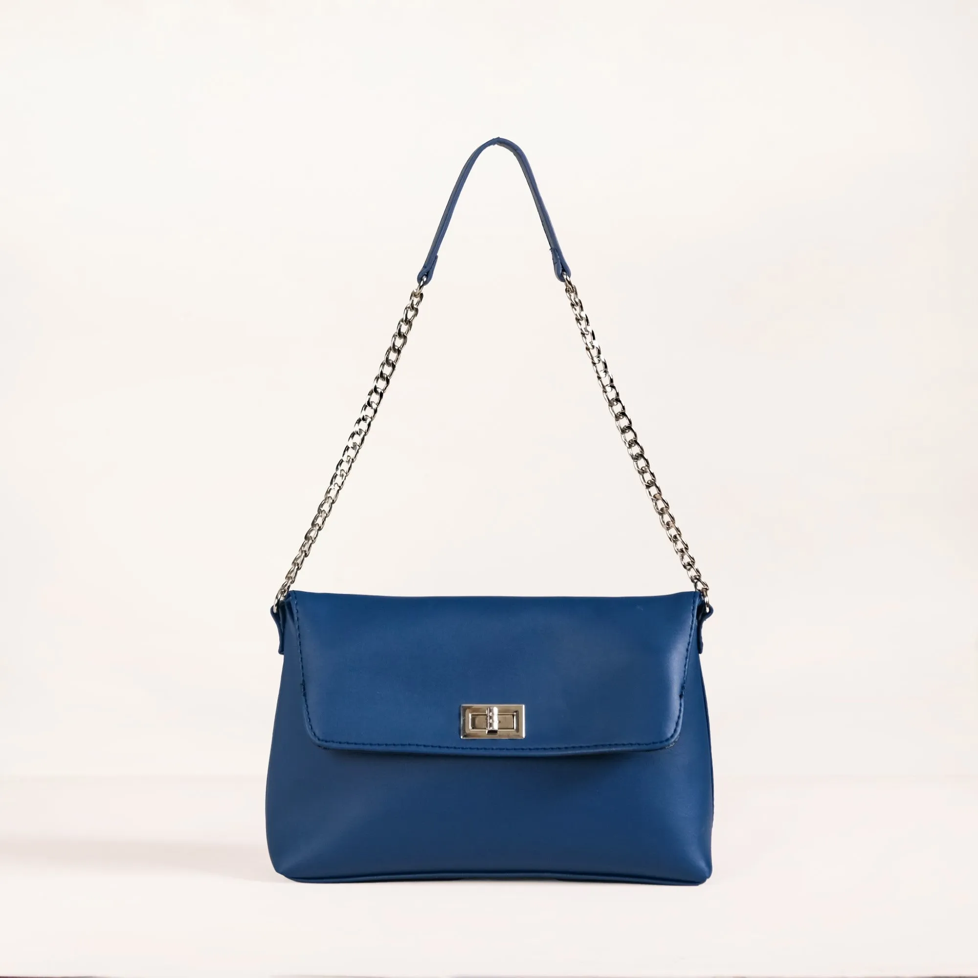 Bold Blue Evening Handbag