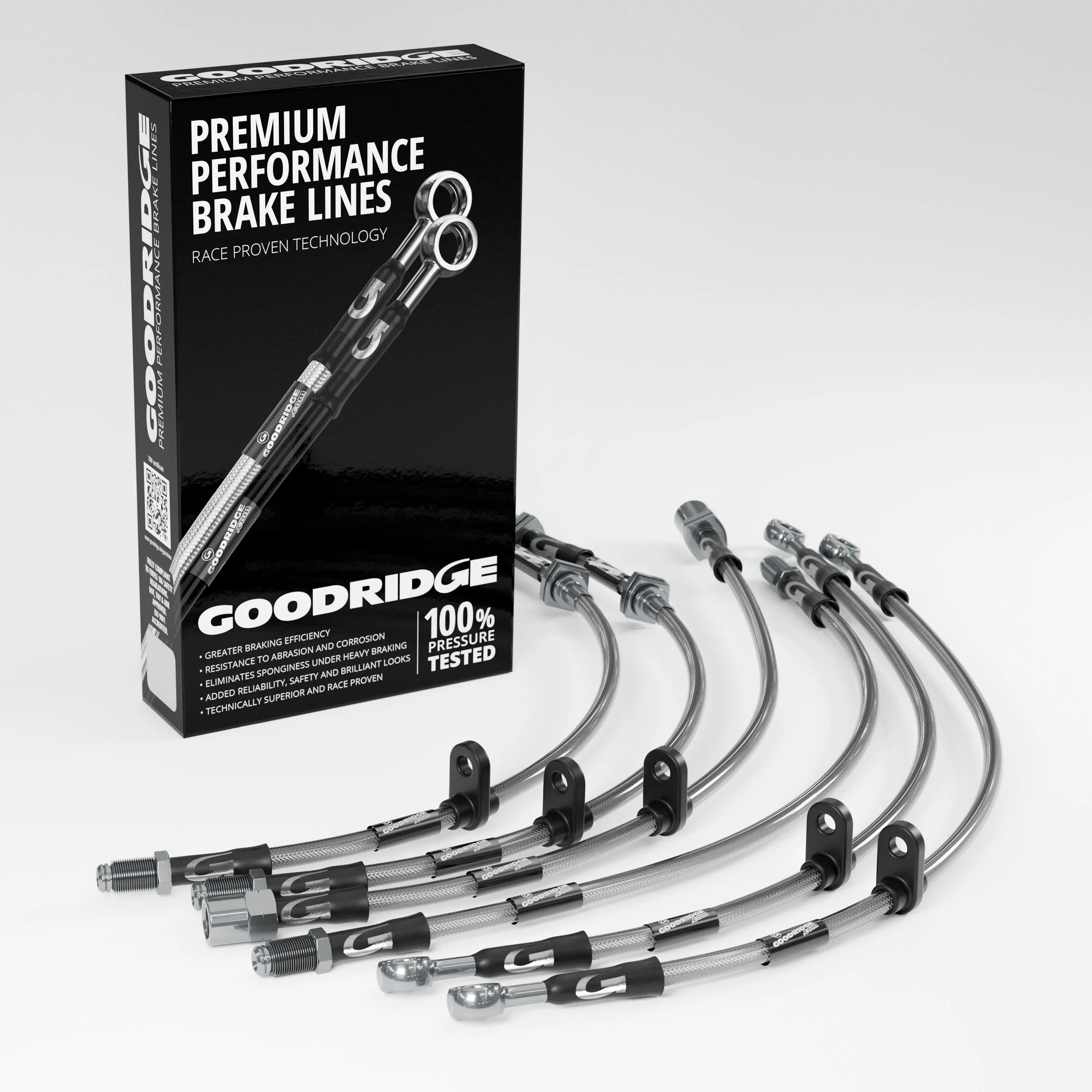 BRAKE HOSE KIT FOR VAUXHALL ASTRA CC 1.6 TWIN TOP CONVERTIBLE 2006