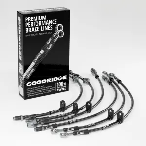 BRAKE HOSE KIT FOR VAUXHALL ASTRA CC 1.6 TWIN TOP CONVERTIBLE 2006