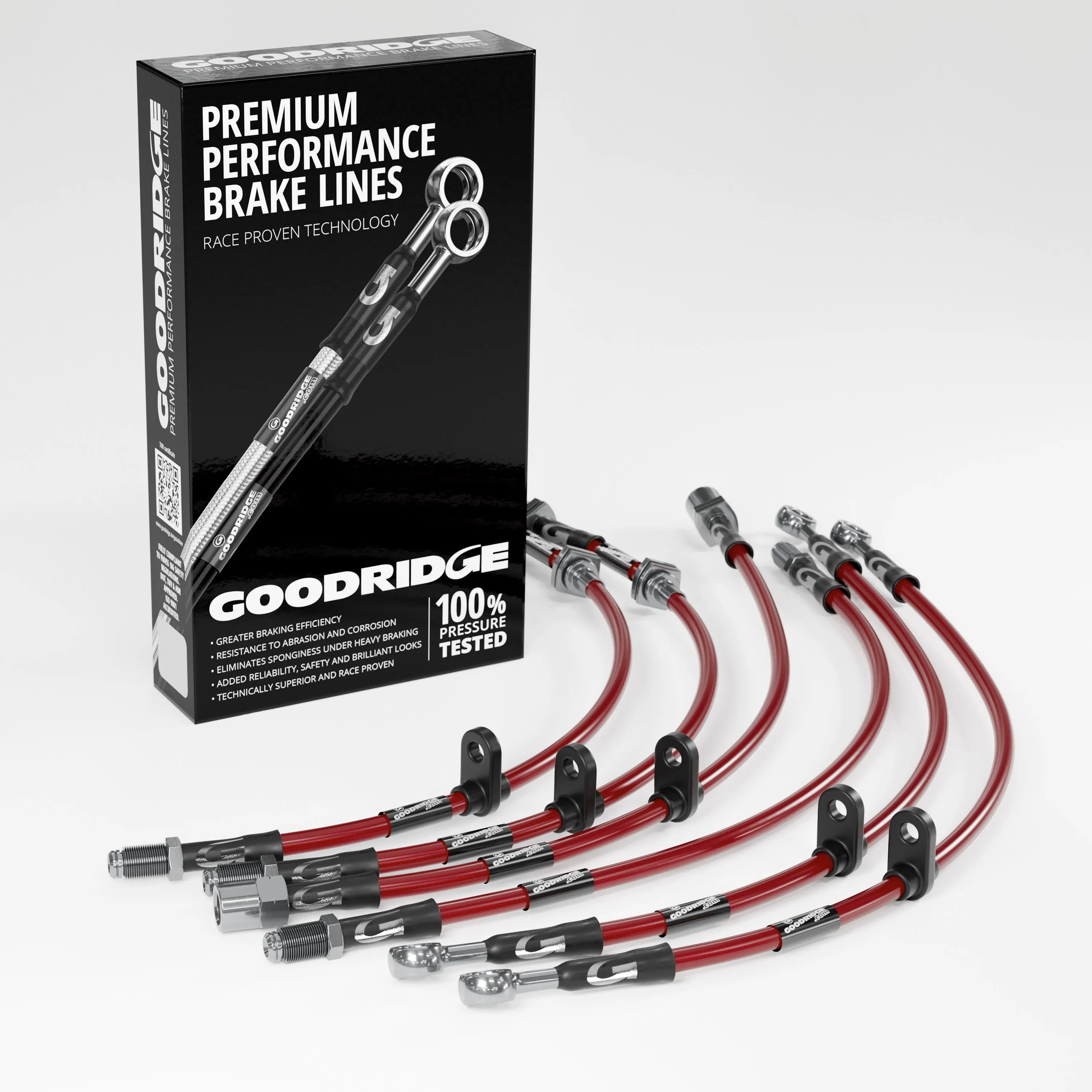 BRAKE HOSE KIT FOR VAUXHALL ASTRA CC 1.6 TWIN TOP CONVERTIBLE 2006