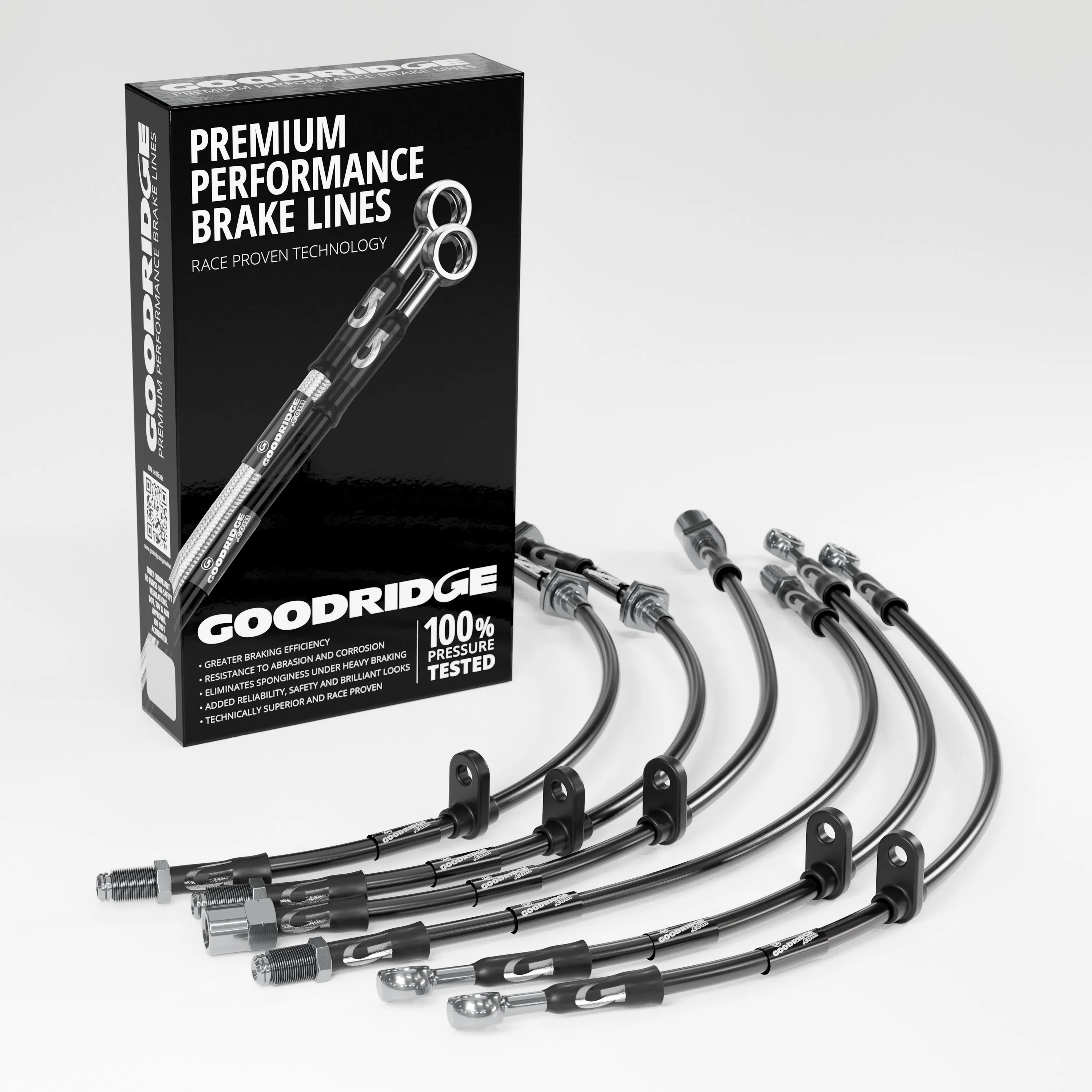 BRAKE HOSE KIT FOR VAUXHALL ASTRA CC 1.6 TWIN TOP CONVERTIBLE 2006