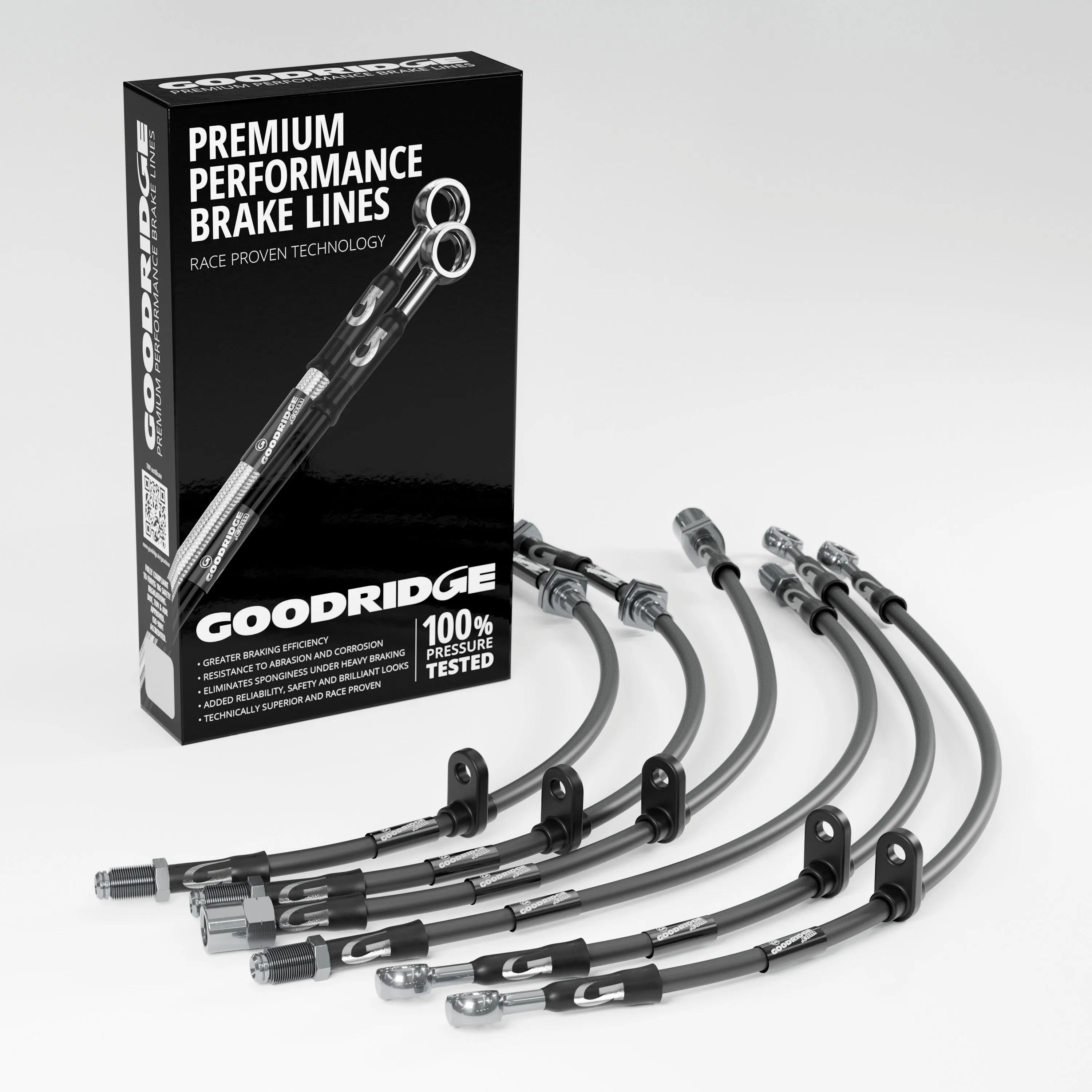 BRAKE HOSE KIT FOR VAUXHALL ASTRA CC 1.6 TWIN TOP CONVERTIBLE 2006