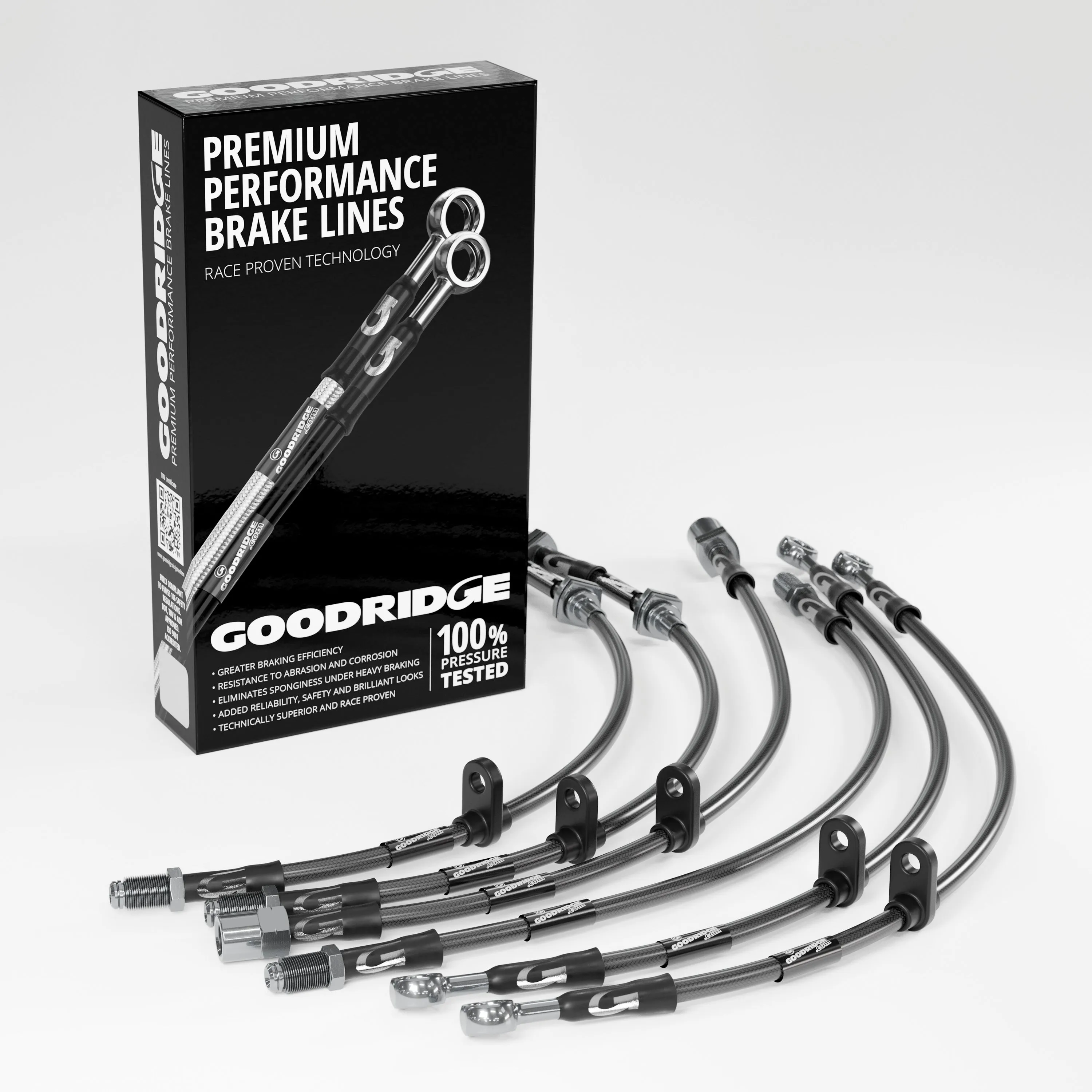 BRAKE HOSE KIT FOR VAUXHALL ASTRA CC 1.6 TWIN TOP CONVERTIBLE 2006