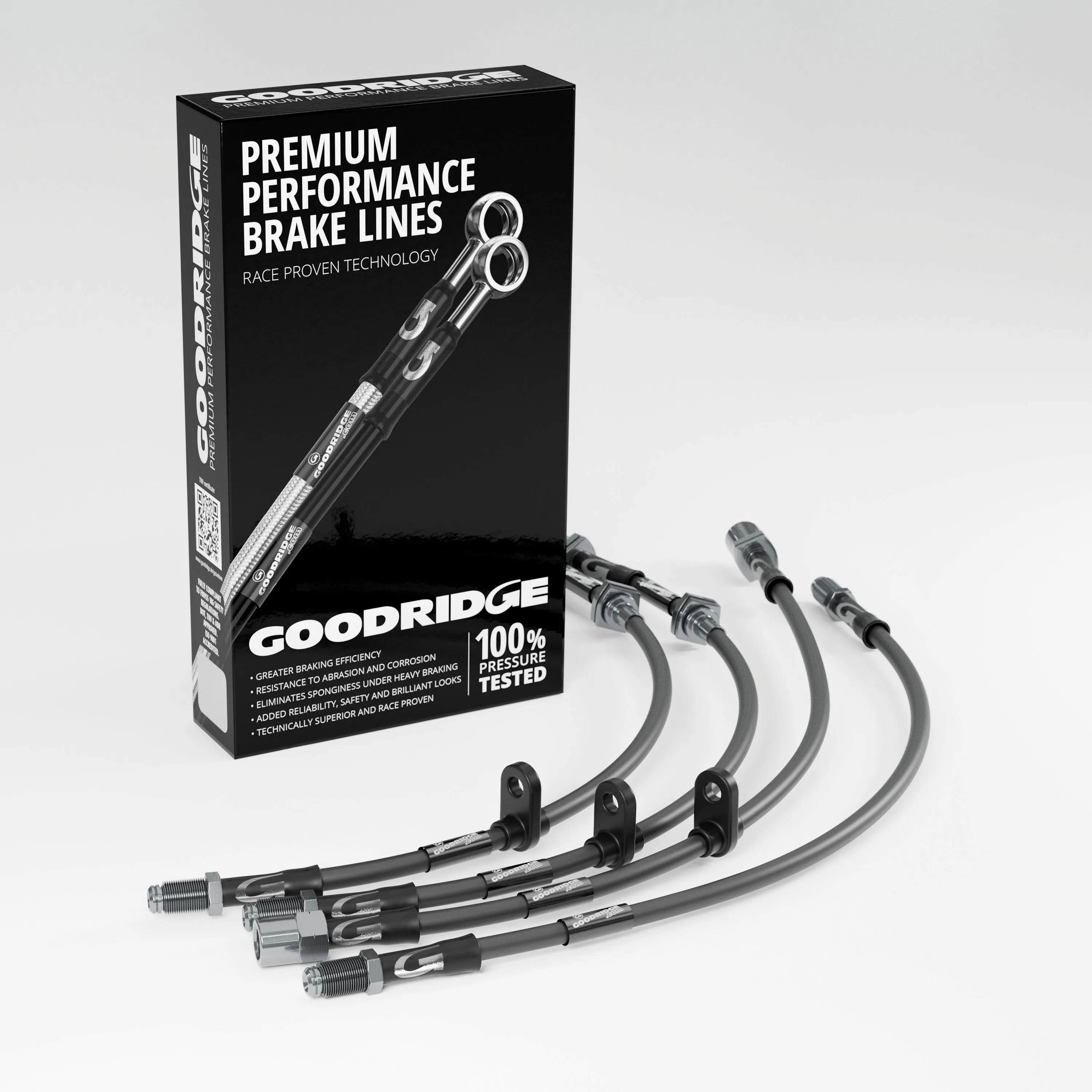 BRAKE HOSE KIT FOR VOLKSWAGEN NEW BEETLE CONVERTIBLE (1Y7) 1.8 T 110KW/150HP 12.03-05.10
