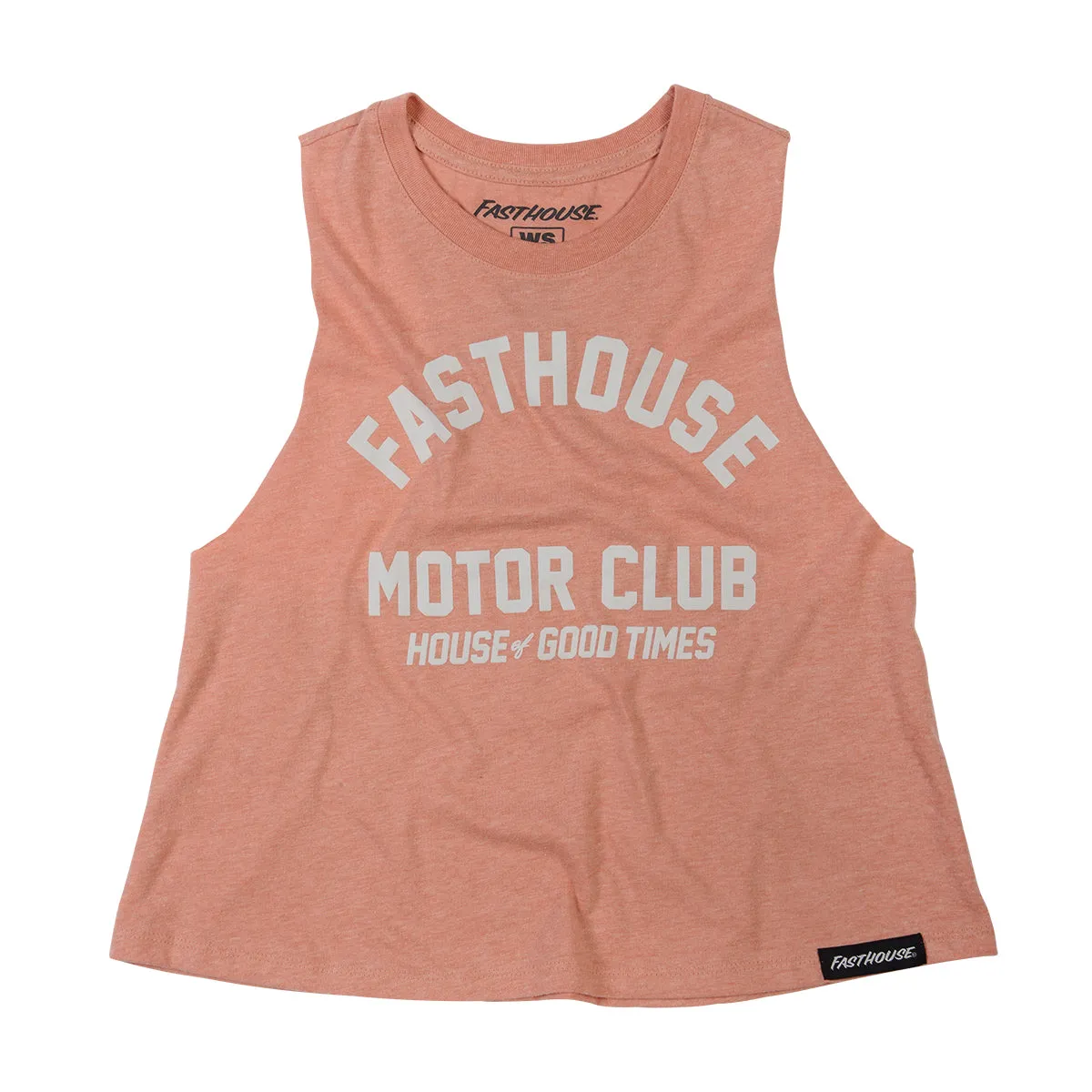 Brigade Women’s Crop Tank - Heather Peach
