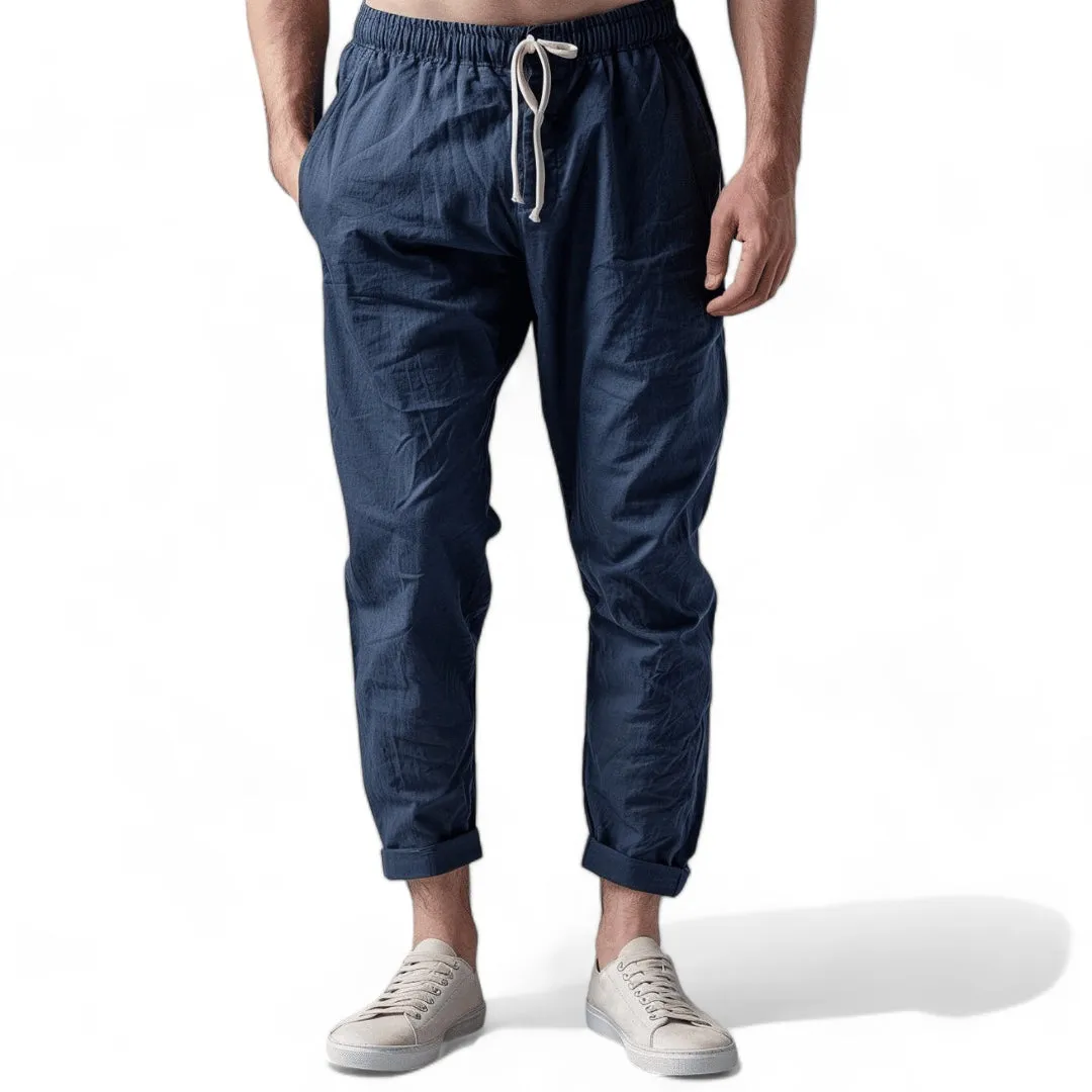 Brunello Craft Linen Trousers