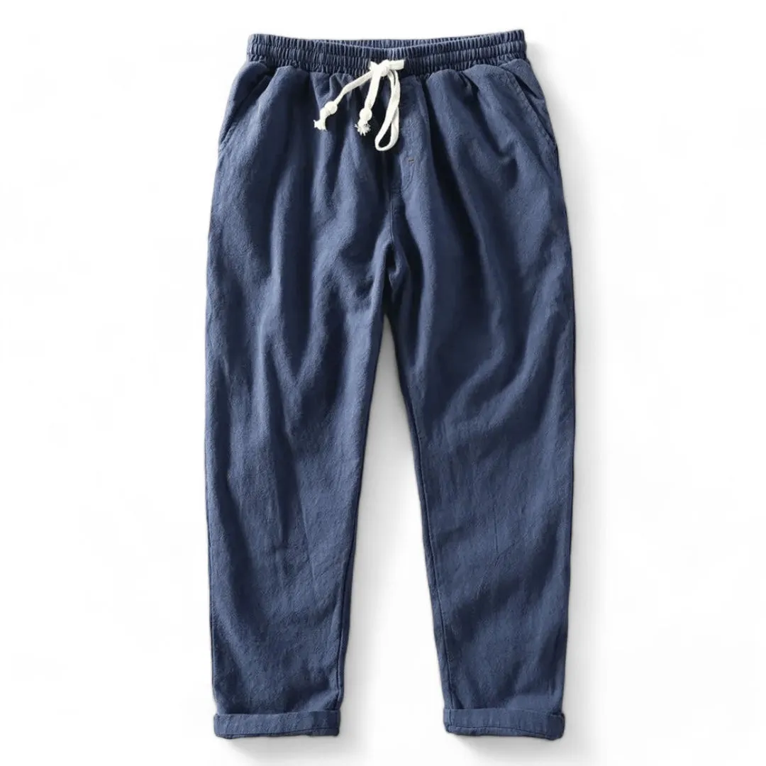 Brunello Craft Linen Trousers