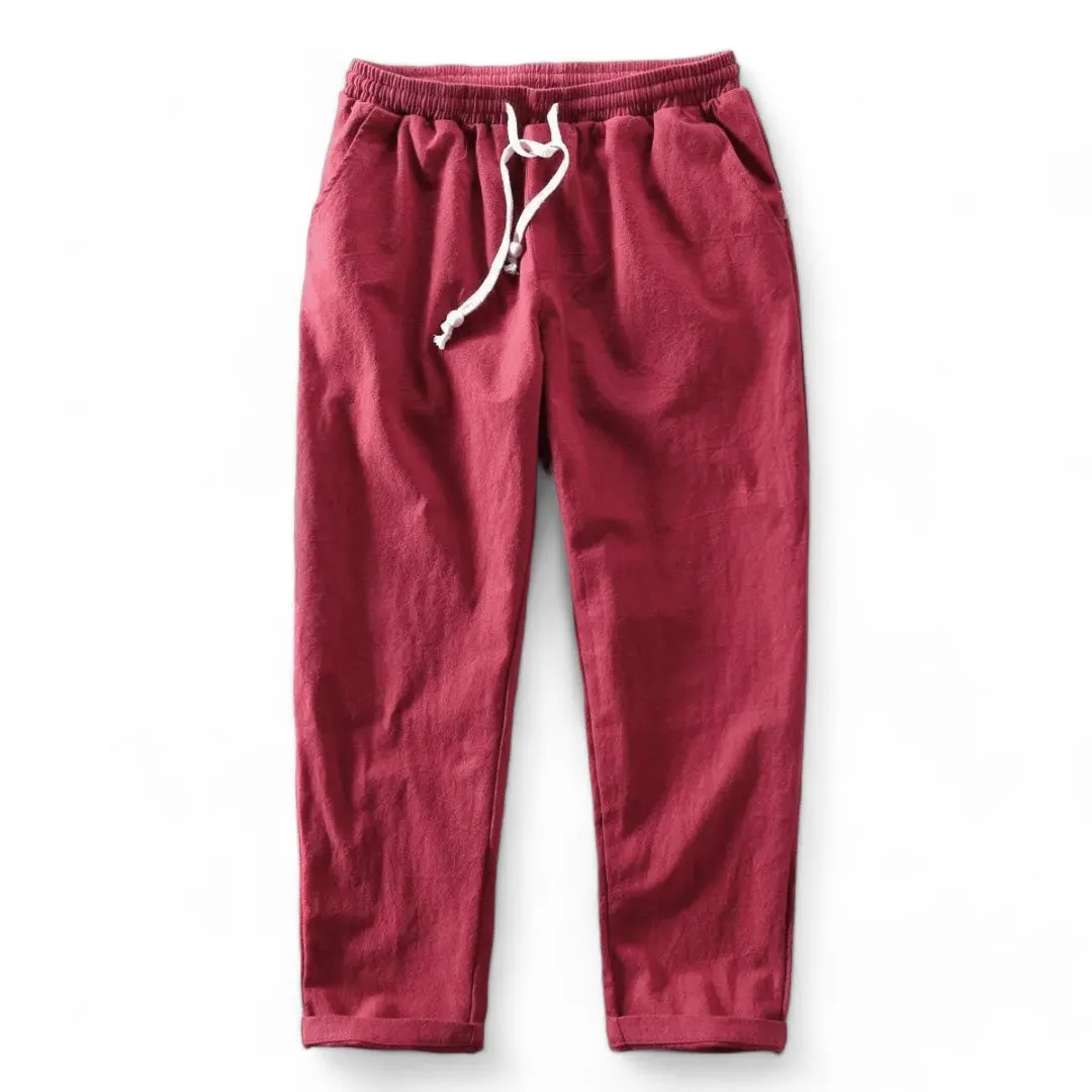 Brunello Craft Linen Trousers