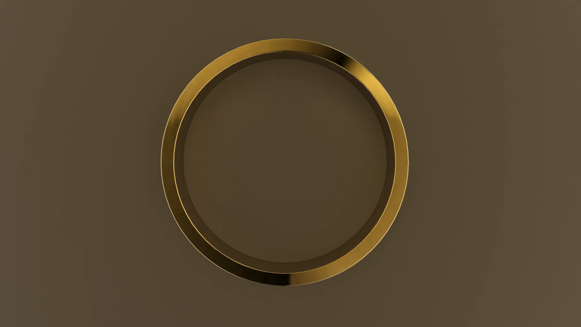 Brushed Yellow Gold 5mm Flat Wedding Band