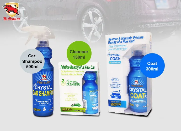 Bullsone Firstclass Body Crystal / Glass Coat Kit - 3 Steps