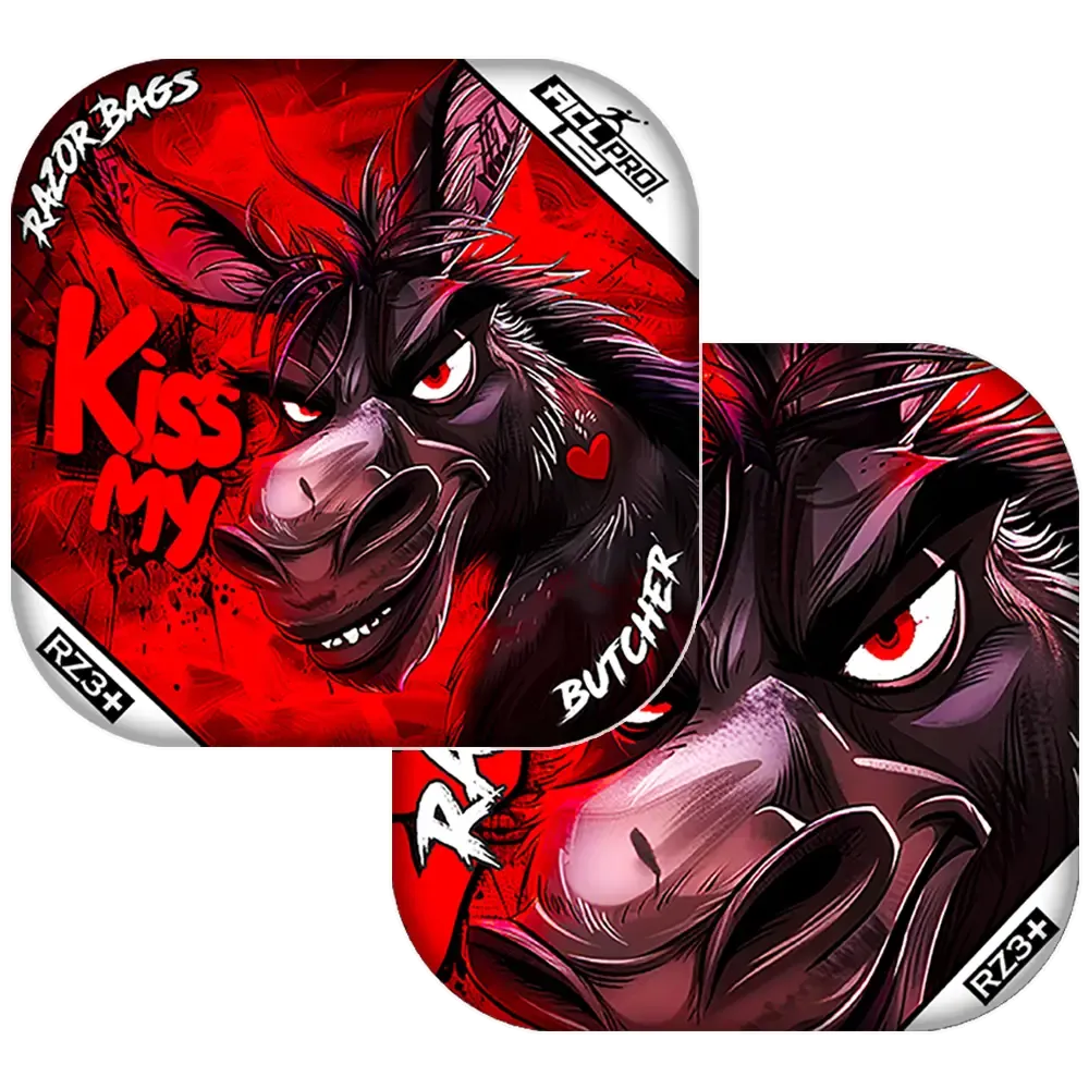Butcher | Kiss My | ACL PRO Razor Cornhole Bags