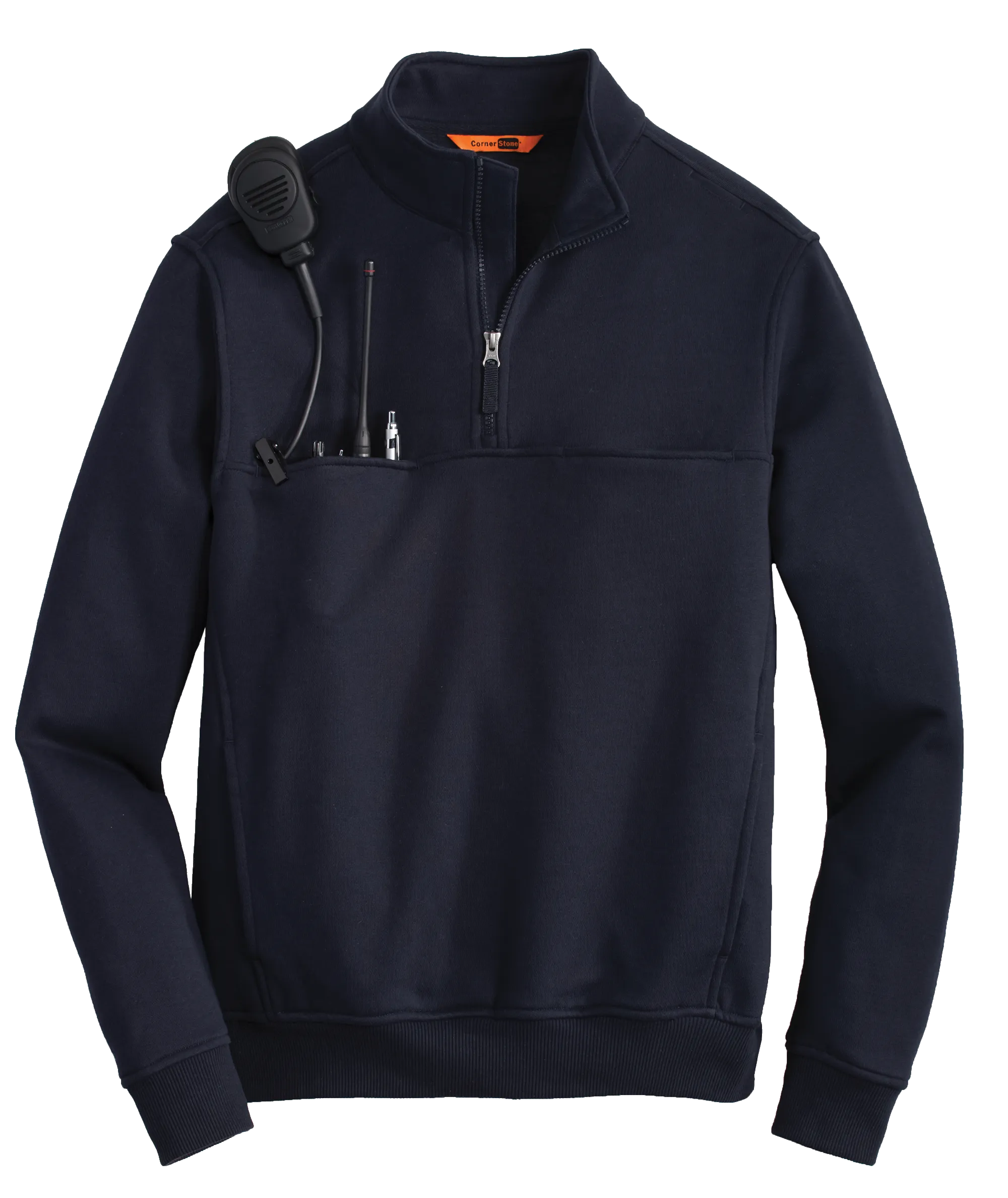 C1709 Mens 1/2 Zip Job Shirt